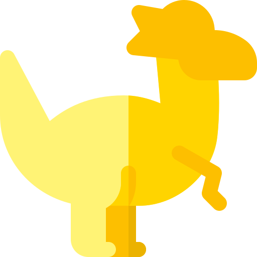 pachycephalosaurus Basic Rounded Flat icono