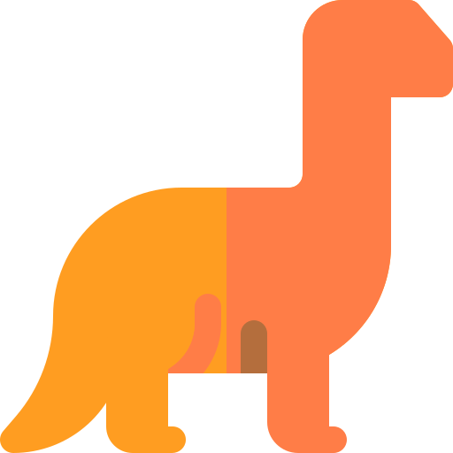 camarasaurus Basic Rounded Flat icono