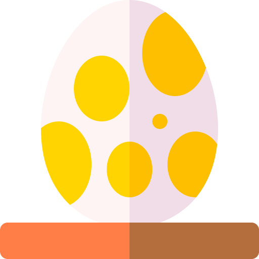huevo Basic Rounded Flat icono