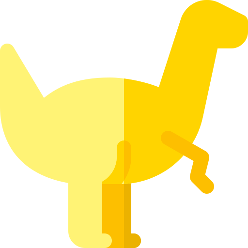 Бактрозавр Basic Rounded Flat иконка