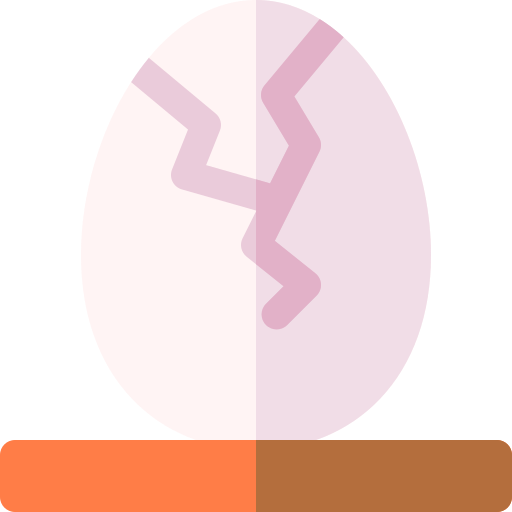 Яйцо Basic Rounded Flat иконка