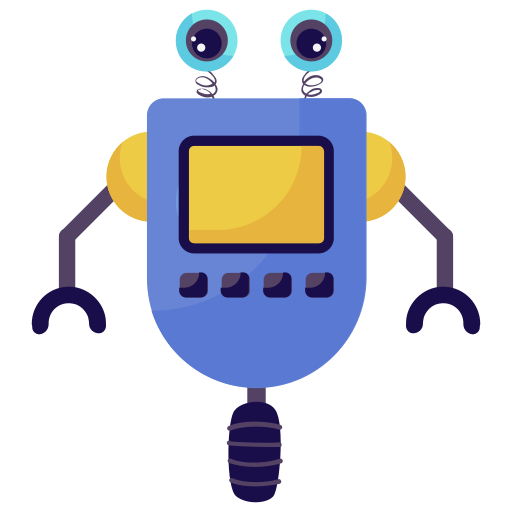 robot Generic Flat ikona