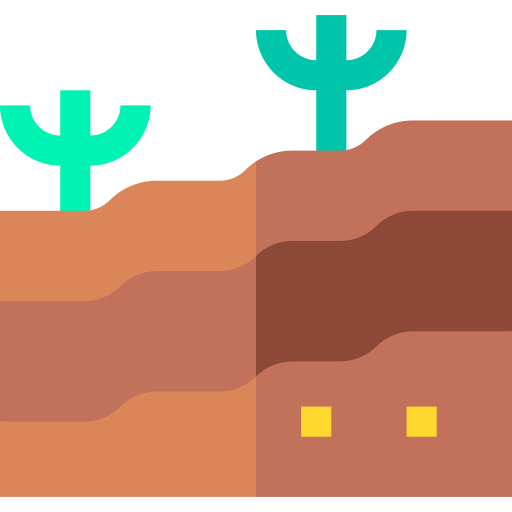 Soil Basic Straight Flat icon