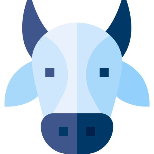 Cattle Basic Straight Flat icon