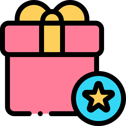 geschenk Detailed Rounded Lineal color icon