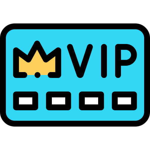 vipカード Detailed Rounded Lineal color icon
