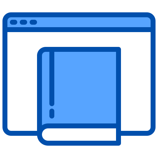 Online library xnimrodx Blue icon