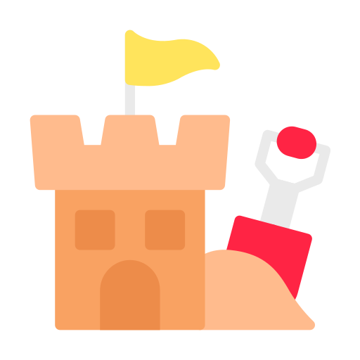 砂のお城 Generic Flat icon