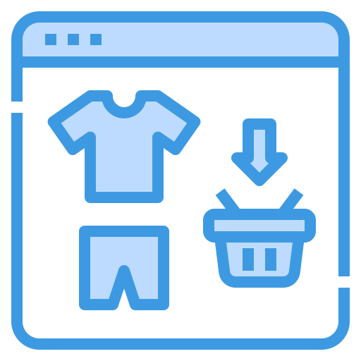 las compras en línea itim2101 Blue icono