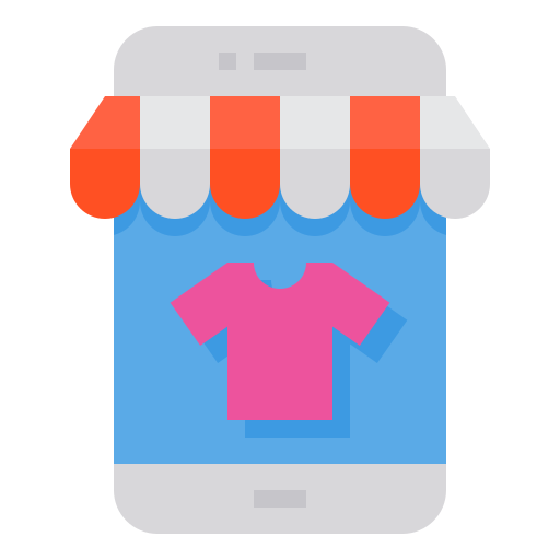 Online shopping itim2101 Flat icon
