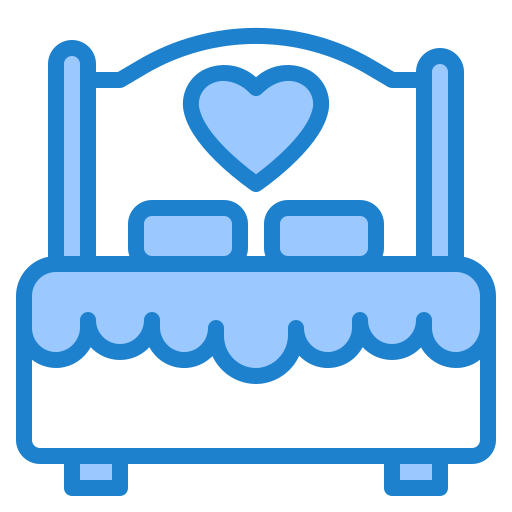 łóżko srip Blue ikona
