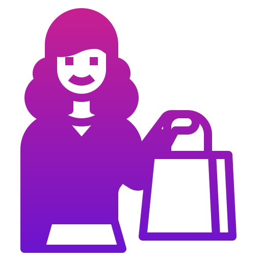 쇼핑 Generic Flat Gradient icon