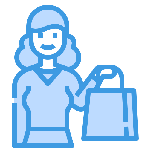 쇼핑 itim2101 Blue icon
