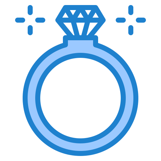 Ring srip Blue icon