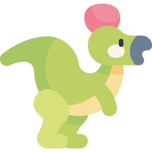 Dinosaur Kawaii Flat icon
