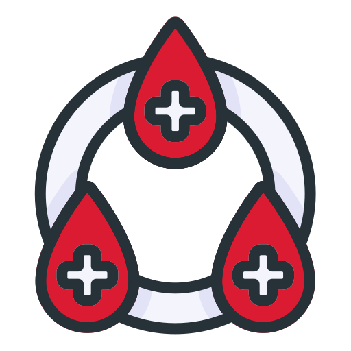 trasfusione di sangue Generic Outline Color icona