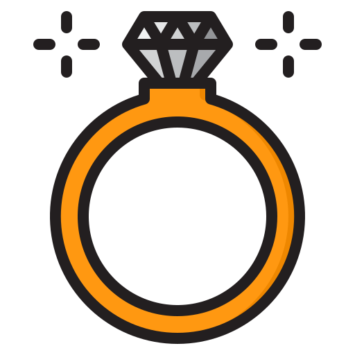 ring srip Lineal Color icon