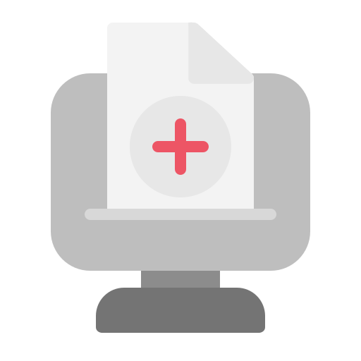 registratieformulier Generic Flat icoon