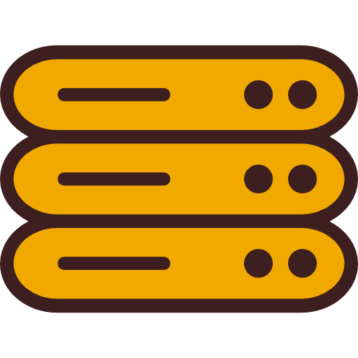 base de datos Good Ware Lineal Color icono