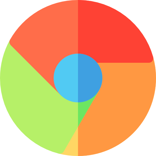 크롬 Basic Rounded Flat icon