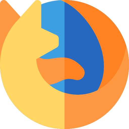 firefox Basic Rounded Flat icon