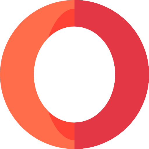 opera Basic Rounded Flat icoon