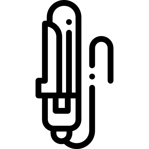 カーリングヘア Detailed Rounded Lineal icon
