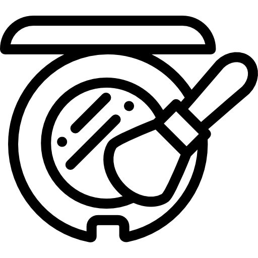 粉 Detailed Rounded Lineal icon
