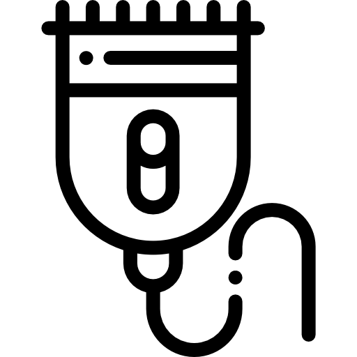 제모 Detailed Rounded Lineal icon