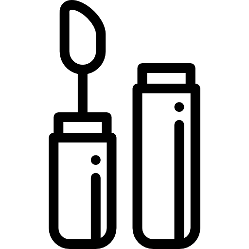 błyszczyk Detailed Rounded Lineal ikona