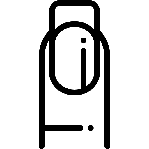 ネイル Detailed Rounded Lineal icon