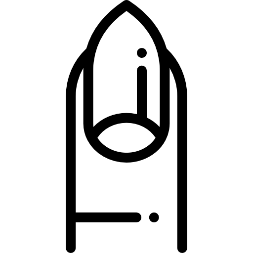 ネイル Detailed Rounded Lineal icon