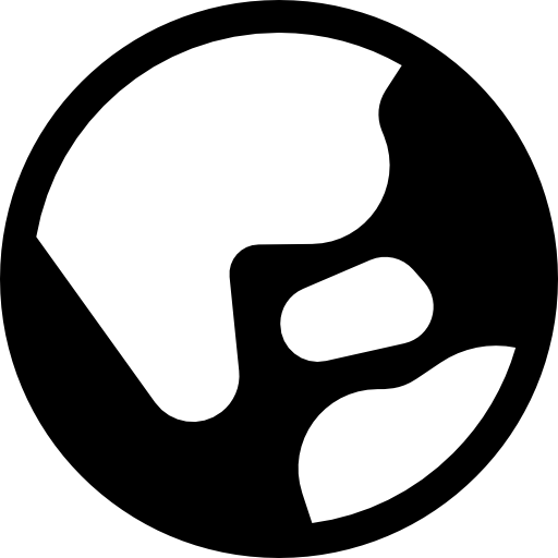 globo Basic Rounded Filled icono