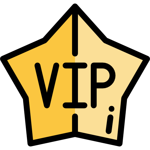 Vip Detailed Rounded Lineal color icon