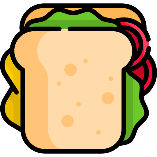 Sandwich Special Lineal color icon