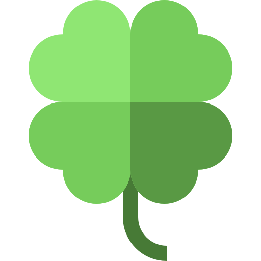 Clover Basic Straight Flat icon