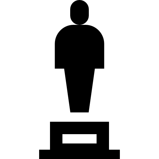 オスカー Basic Straight Filled icon