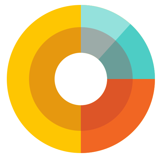 gráfico circular Berkahicon Flat icono