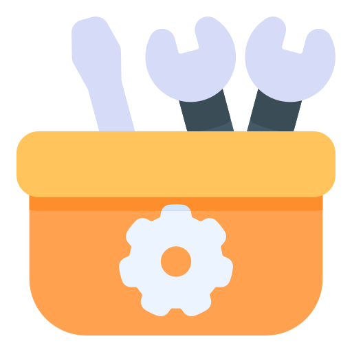 Ящик для инструментов Generic Flat иконка