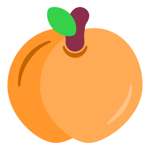 Peach Generic Flat icon
