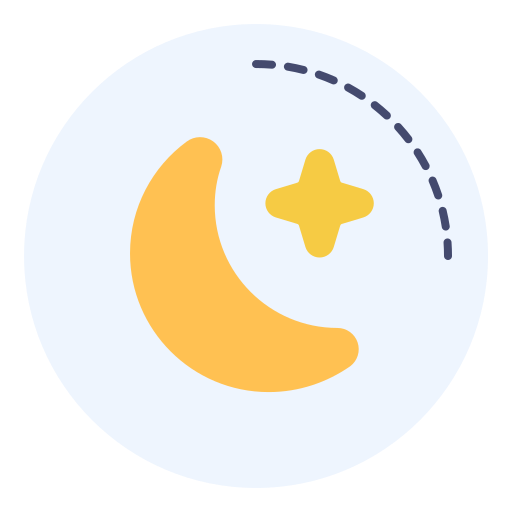 nacht-modus Generic Flat icon