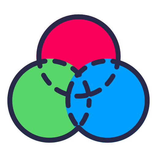 kleurenschema Generic Outline Color icoon