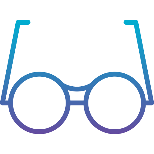 lunettes pour lire Generic Gradient Icône