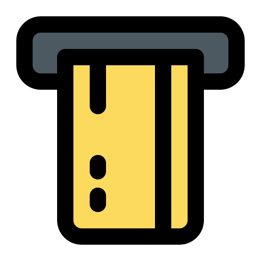 Money withdrawal Generic Outline Color icon