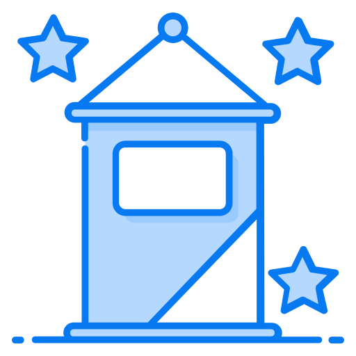광고 Generic Blue icon