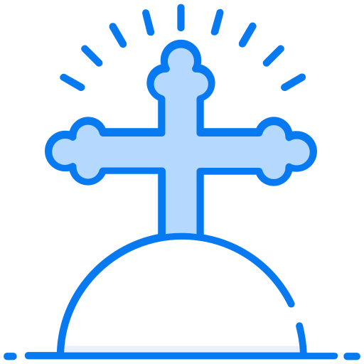 Criss cross Generic Blue icon