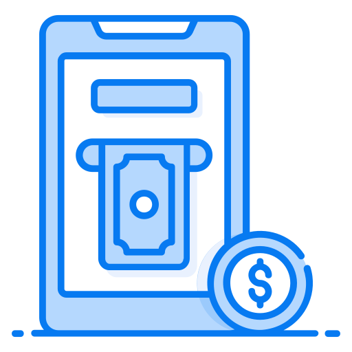 devolución de dinero Generic Blue icono