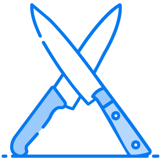 facas Generic Blue Ícone