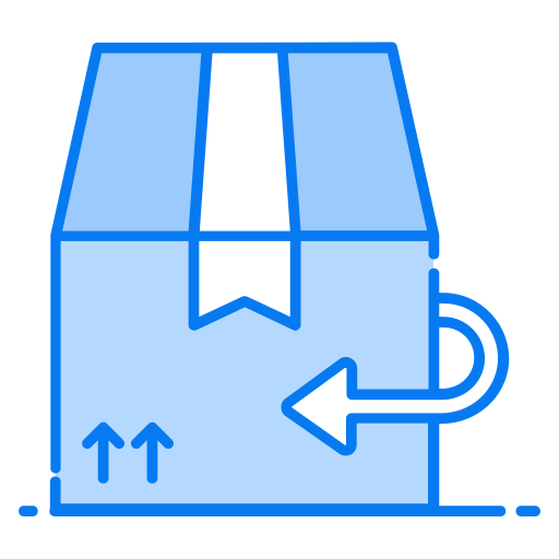 pudełko zwrotne Generic Blue ikona