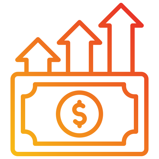 banknoty Generic Gradient ikona